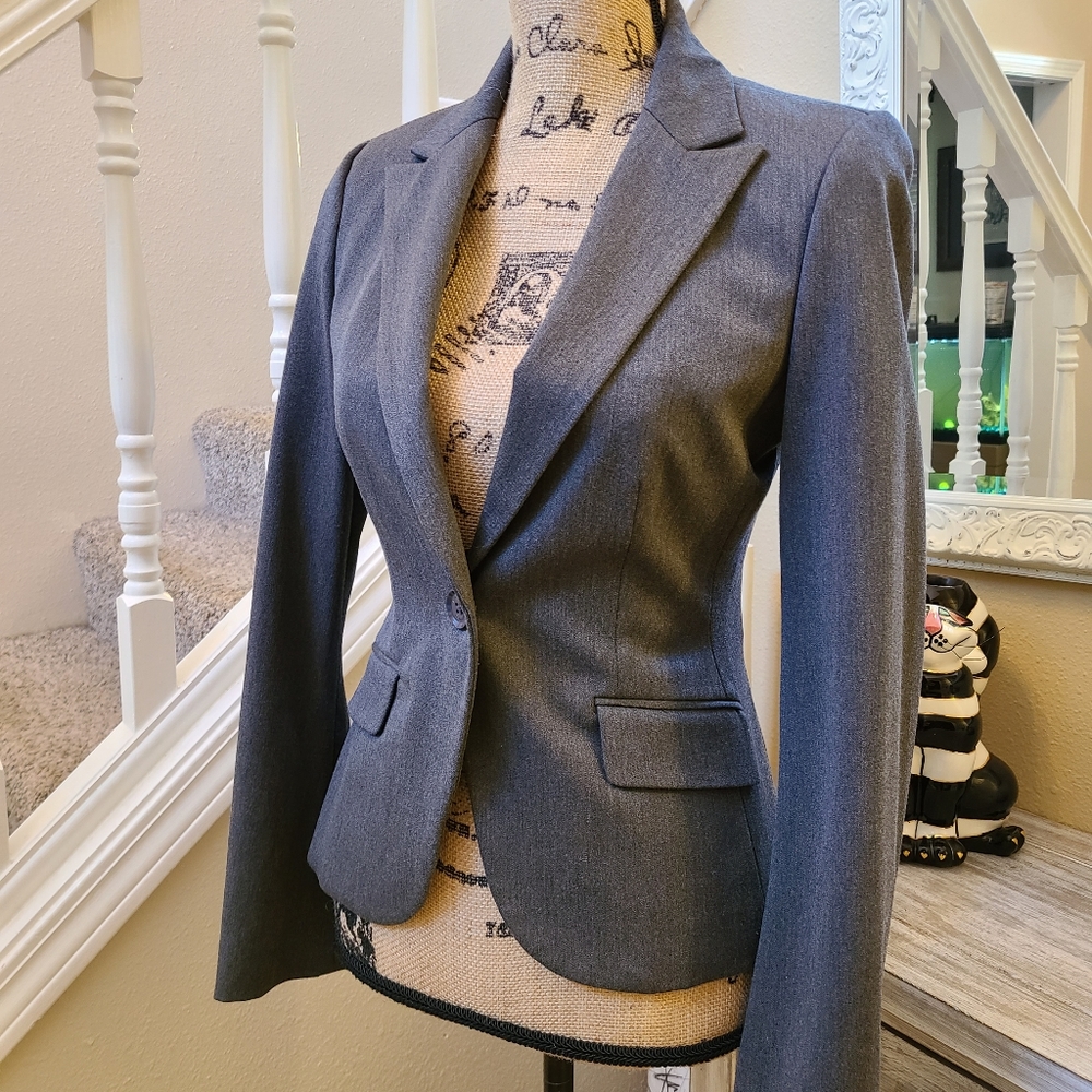 Gray Suit Jacket - image 1